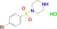 1-((4-Bromophenyl)sulfonyl)piperazine hydrochloride