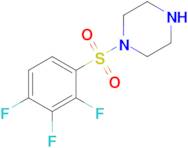 1-((2,3,4-Trifluorophenyl)sulfonyl)piperazine
