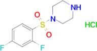 1-((2,4-Difluorophenyl)sulfonyl)piperazine hydrochloride