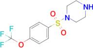 1-((4-(Trifluoromethoxy)phenyl)sulfonyl)piperazine