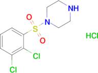 1-((2,3-Dichlorophenyl)sulfonyl)piperazine hydrochloride