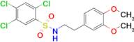 2,4,5-Trichloro-n-(3,4-dimethoxyphenethyl)benzenesulfonamide