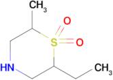 2-Ethyl-6-methylthiomorpholine 1,1-dioxide