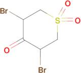 3,5-Dibromotetrahydro-4h-thiopyran-4-one 1,1-dioxide