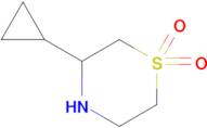 3-Cyclopropylthiomorpholine 1,1-dioxide