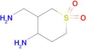4-Amino-3-(aminomethyl)tetrahydro-2h-thiopyran 1,1-dioxide