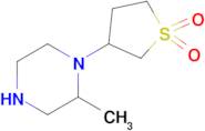 3-(2-Methylpiperazin-1-yl)tetrahydrothiophene 1,1-dioxide