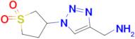 3-(4-(Aminomethyl)-1h-1,2,3-triazol-1-yl)tetrahydrothiophene 1,1-dioxide