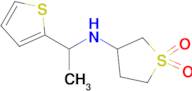 3-((1-(Thiophen-2-yl)ethyl)amino)tetrahydrothiophene 1,1-dioxide