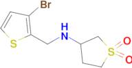 3-(((3-Bromothiophen-2-yl)methyl)amino)tetrahydrothiophene 1,1-dioxide