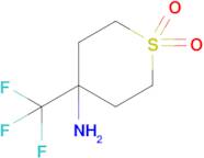 4-Amino-4-(trifluoromethyl)tetrahydro-2h-thiopyran 1,1-dioxide