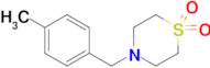 4-(4-Methylbenzyl)thiomorpholine 1,1-dioxide