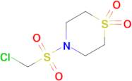 4-((Chloromethyl)sulfonyl)thiomorpholine 1,1-dioxide