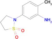 2-(3-Amino-4-methylphenyl)isothiazolidine 1,1-dioxide