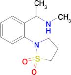 2-(2-(1-(Methylamino)ethyl)phenyl)isothiazolidine 1,1-dioxide