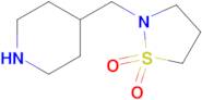 2-(Piperidin-4-ylmethyl)isothiazolidine 1,1-dioxide