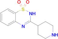 3-(Piperidin-4-yl)-2h-benzo[e][1,2,4]thiadiazine 1,1-dioxide