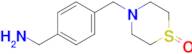 4-(4-(Aminomethyl)benzyl)thiomorpholine 1-oxide