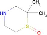 2,2-Dimethylthiomorpholine 1-oxide