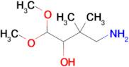 4-Amino-1,1-dimethoxy-3,3-dimethylbutan-2-ol