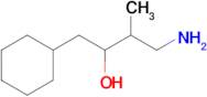 4-Amino-1-cyclohexyl-3-methylbutan-2-ol