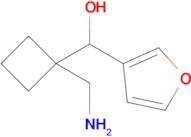 (1-(Aminomethyl)cyclobutyl)(furan-3-yl)methanol