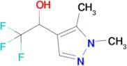 1-(1,5-Dimethyl-1h-pyrazol-4-yl)-2,2,2-trifluoroethan-1-ol