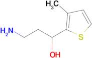 3-Amino-1-(3-methylthiophen-2-yl)propan-1-ol