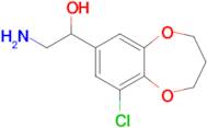 2-Amino-1-(9-chloro-3,4-dihydro-2h-benzo[b][1,4]dioxepin-7-yl)ethan-1-ol