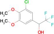 1-(3-Chloro-4,5-dimethoxyphenyl)-2,2,2-trifluoroethan-1-ol