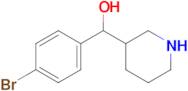 (4-Bromophenyl)(piperidin-3-yl)methanol