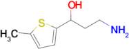 3-Amino-1-(5-methylthiophen-2-yl)propan-1-ol