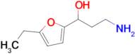 3-Amino-1-(5-ethylfuran-2-yl)propan-1-ol