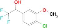 1-(4-Chloro-3-methoxyphenyl)-2,2,2-trifluoroethan-1-ol