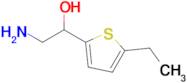 2-Amino-1-(5-ethylthiophen-2-yl)ethan-1-ol