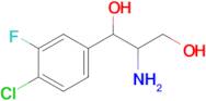 2-Amino-1-(4-chloro-3-fluorophenyl)propane-1,3-diol