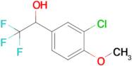 1-(3-Chloro-4-methoxyphenyl)-2,2,2-trifluoroethan-1-ol