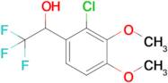 1-(2-Chloro-3,4-dimethoxyphenyl)-2,2,2-trifluoroethan-1-ol