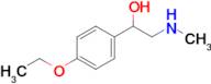 1-(4-Ethoxyphenyl)-2-(methylamino)ethan-1-ol