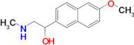 1-(6-Methoxynaphthalen-2-yl)-2-(methylamino)ethan-1-ol