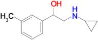 2-(Cyclopropylamino)-1-(m-tolyl)ethan-1-ol