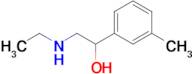 2-(Ethylamino)-1-(m-tolyl)ethan-1-ol