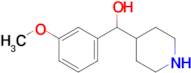 (3-Methoxyphenyl)(piperidin-4-yl)methanol