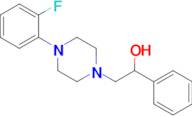 2-(4-(2-Fluorophenyl)piperazin-1-yl)-1-phenylethan-1-ol