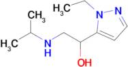 1-(1-Ethyl-1h-pyrazol-5-yl)-2-(isopropylamino)ethan-1-ol