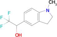 2,2,2-Trifluoro-1-(1-methylindolin-5-yl)ethan-1-ol