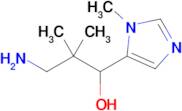 3-Amino-2,2-dimethyl-1-(1-methyl-1h-imidazol-5-yl)propan-1-ol