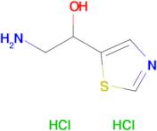 2-Amino-1-(thiazol-5-yl)ethan-1-ol dihydrochloride