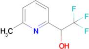 2,2,2-Trifluoro-1-(6-methylpyridin-2-yl)ethan-1-ol