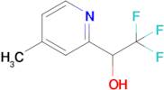 2,2,2-Trifluoro-1-(4-methylpyridin-2-yl)ethan-1-ol